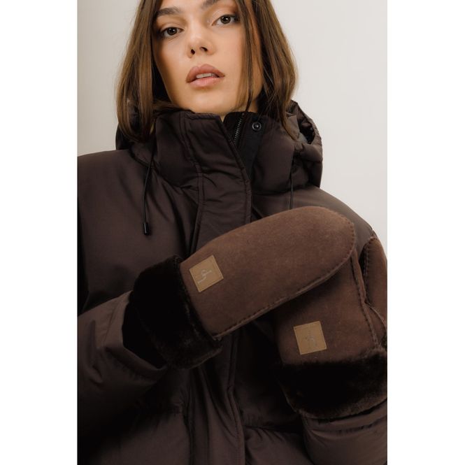 Hovedbilde PUGLIA MITTENS CHOCOLATE BROWN