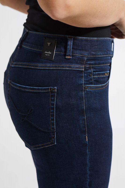 Christie Regular Bukse Mørk Denim