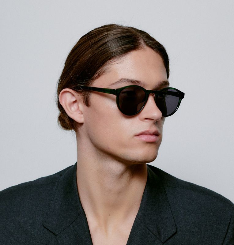  MARVIN  GREEN MARBLE TRANSPARENT