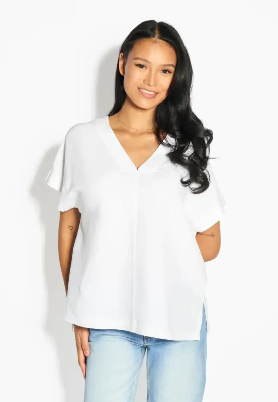 SIMONE Top Hvit