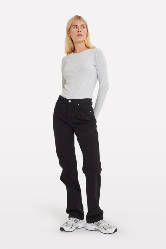 ENBREE STRAIGHT JEANS- Black