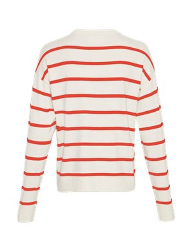 Maura Rachelle Pullover Stp V Ice/Flame S