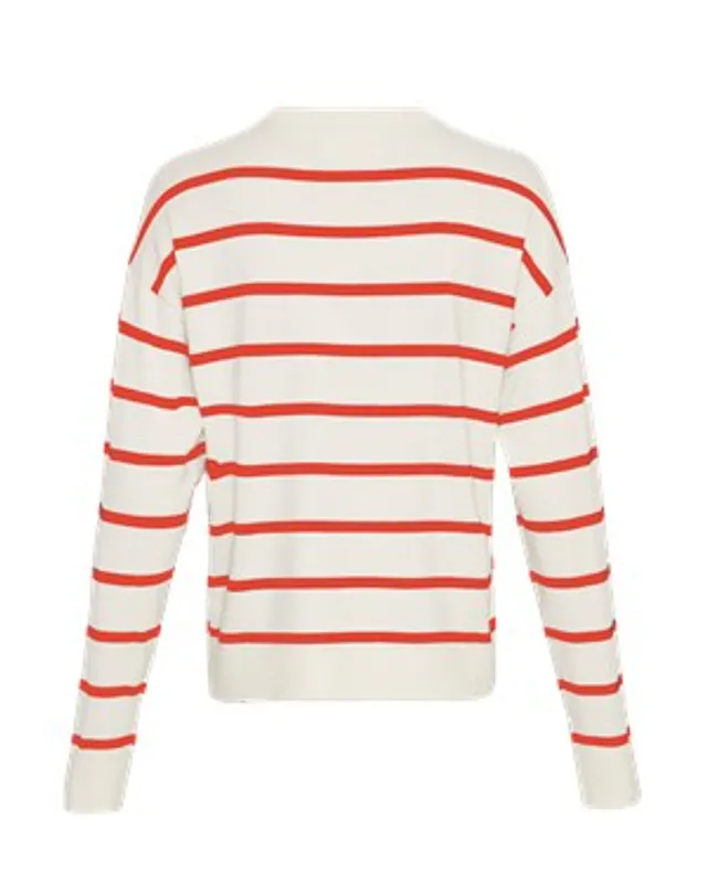 Maura Rachelle Pullover Stp V Ice/Flame S