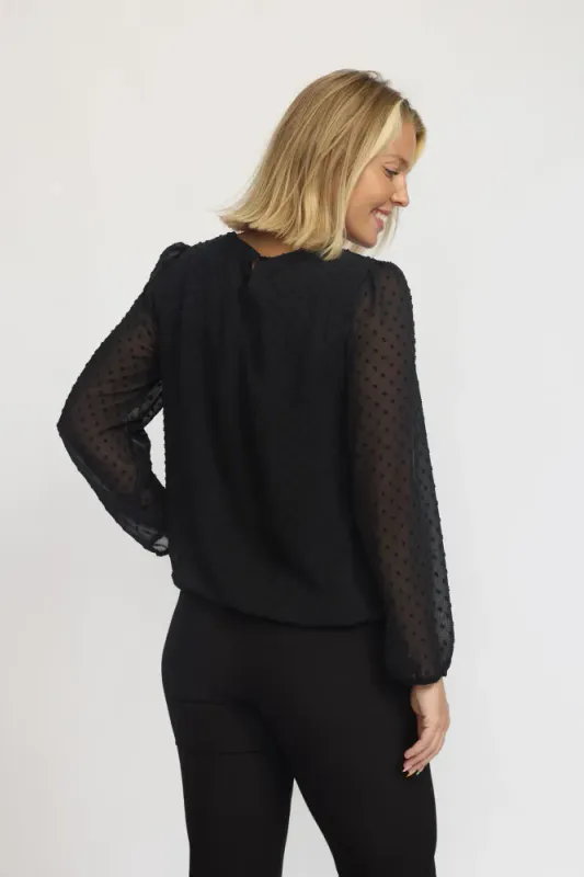Tidem Bluse Sort