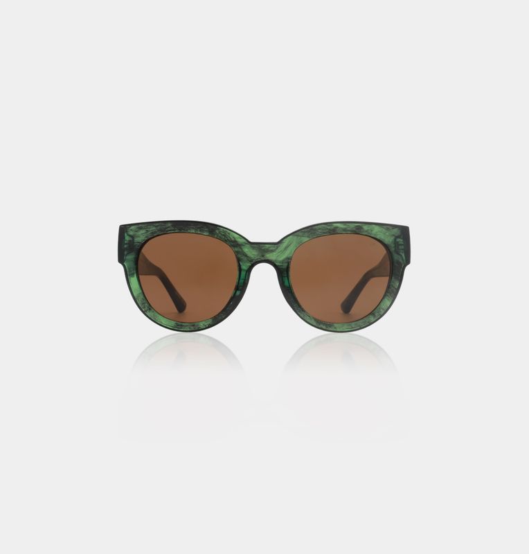 LILLY  GREEN MARBLE TRANSPARENT