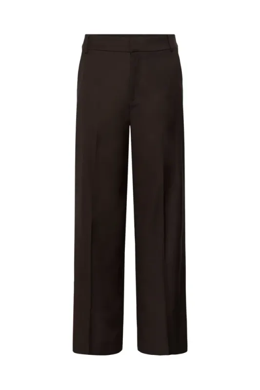 Cadieiw Mel Core Pant - Chocolate Brown Melange