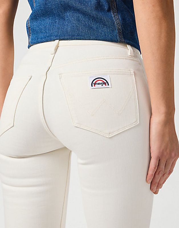 Flare Worn White