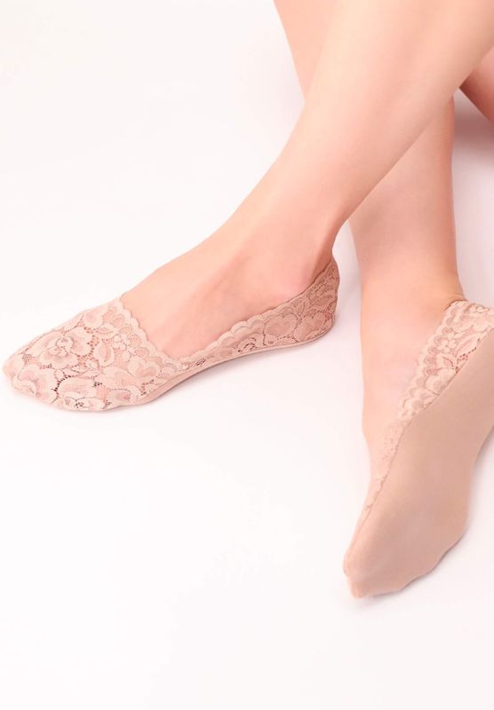 Lacy No Show Socks Cosmetic