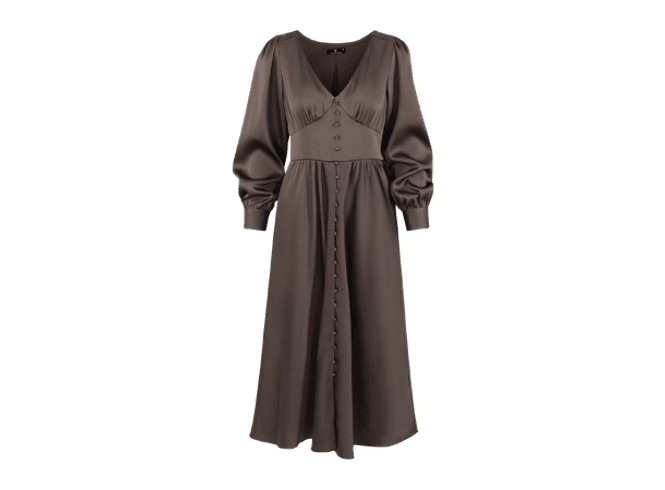 Hovedbilde Isolde Kjole Chocolate Brown 