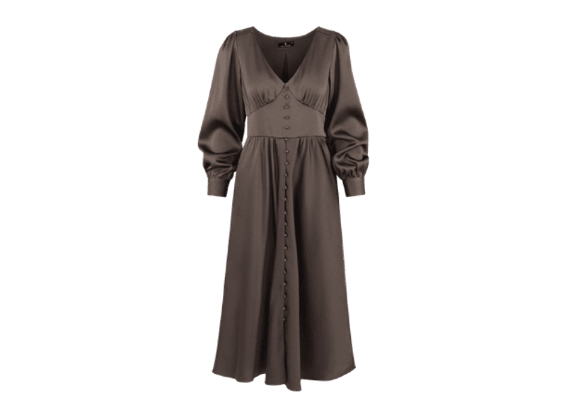 Isolde Kjole Chocolate Brown 