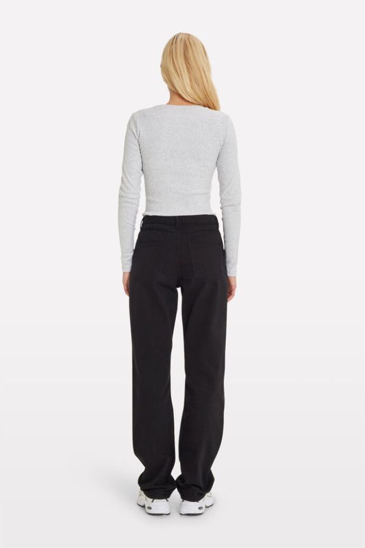 ENBREE STRAIGHT JEANS- Black
