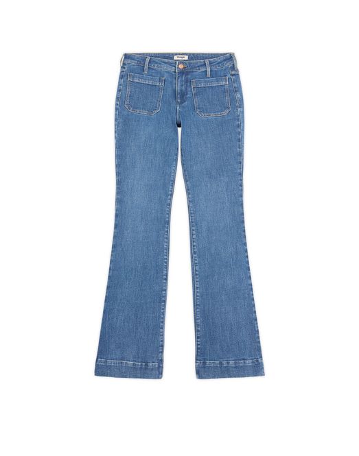 Hovedbilde FLARE Jeans Indigo Rush