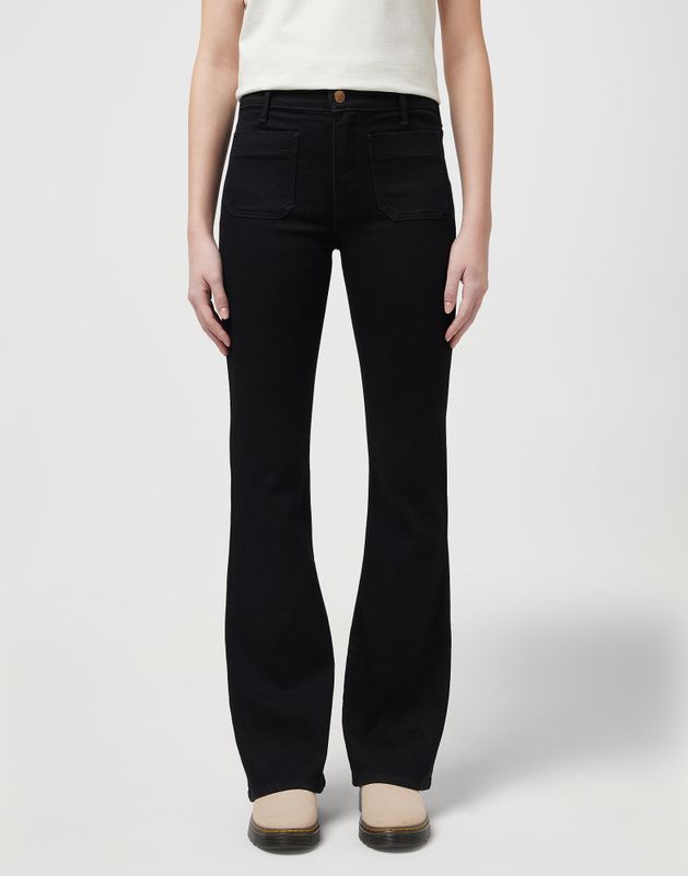 Flare Retro Black