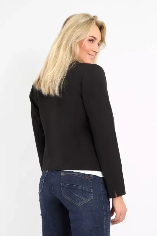 Olyvia- Kort Blazer Sort